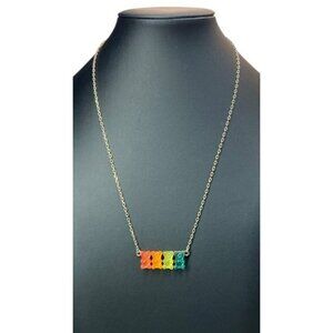 Betsey Johnson Gummy Bear Pendant Necklace -267